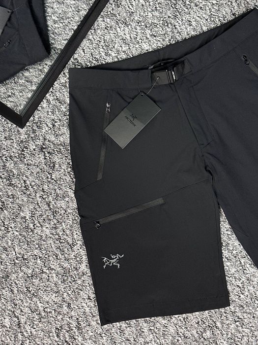 Трекінгові шорти Arcteryx Gamma SL чорні еластичні карго шорти M
