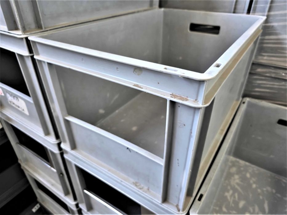 Pojemnik Plastikowy Kuweta Skrzynka Kosz Magazynowy Warsztatowy Regał