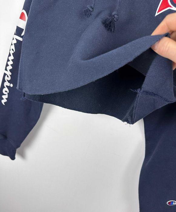 Bluza z kapturem CHAMPION Reverse Weave FAZE CLAN damska cropped r. S