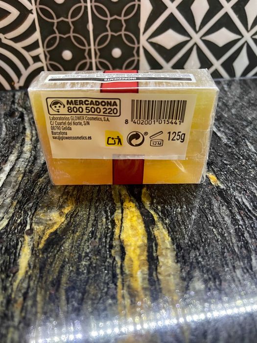 Mydło w kostce glicerynowe 100% naturalne  125 gram. Deliplus