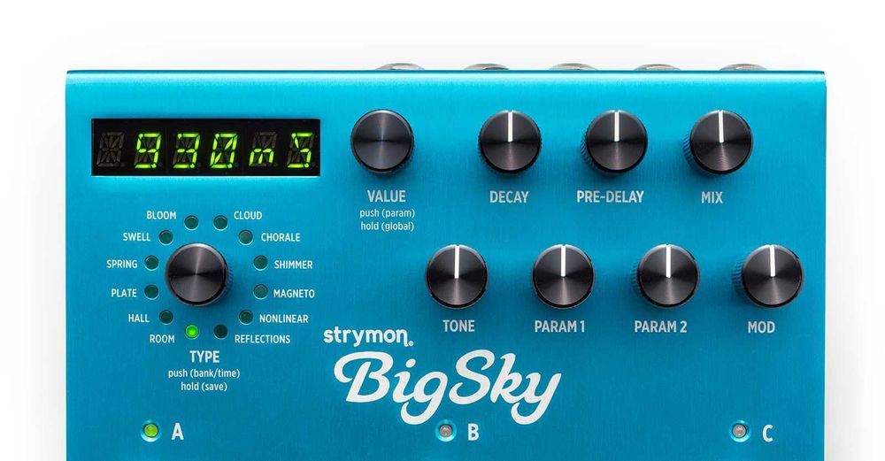Strymon Big Sky - efekt pogłos reverb stereo