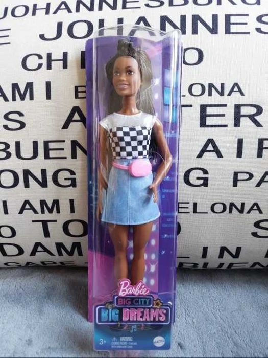 Nowa lalka Barbie Big City Big Dreams Brooklyn podstawowa GXT04