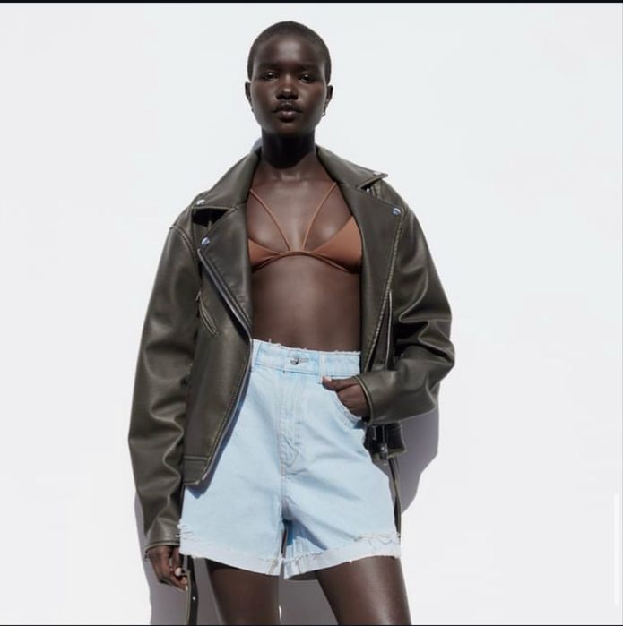 Джинсові шорти ZARA