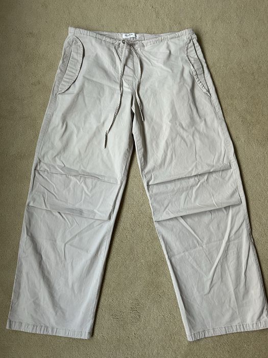 Calças parachute Pull&Bear