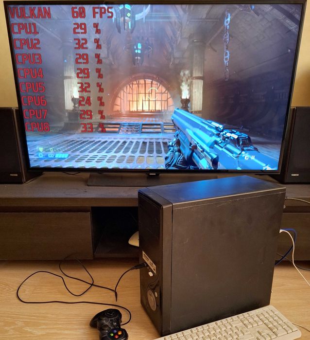 Ігровий системний блок: intel i7 8-ядер\8Gb\MSI GTX750Ti\SSD 120\FSP