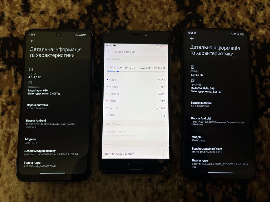 Телефони Poco,Redmi,Meizu