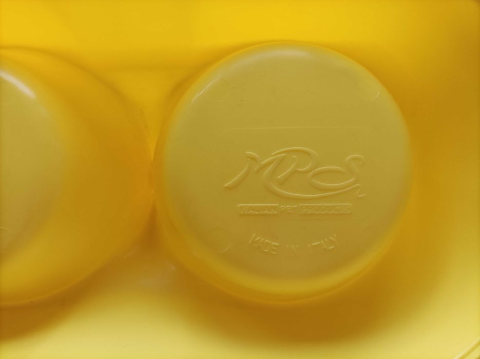 Comedouro Animal Cão/Gato Premium Made Italy c/Plástico Adequado Saúde