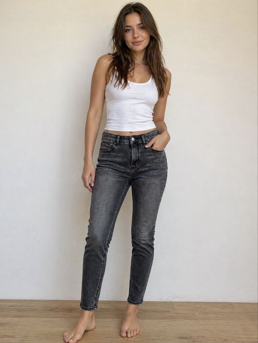 Джинси класичні, skinny, m