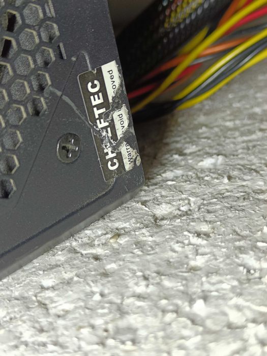 Блок живлення CHIEFTEC 650W 85 PLUS CPS-650S 8+8pin GPU на пломбі!