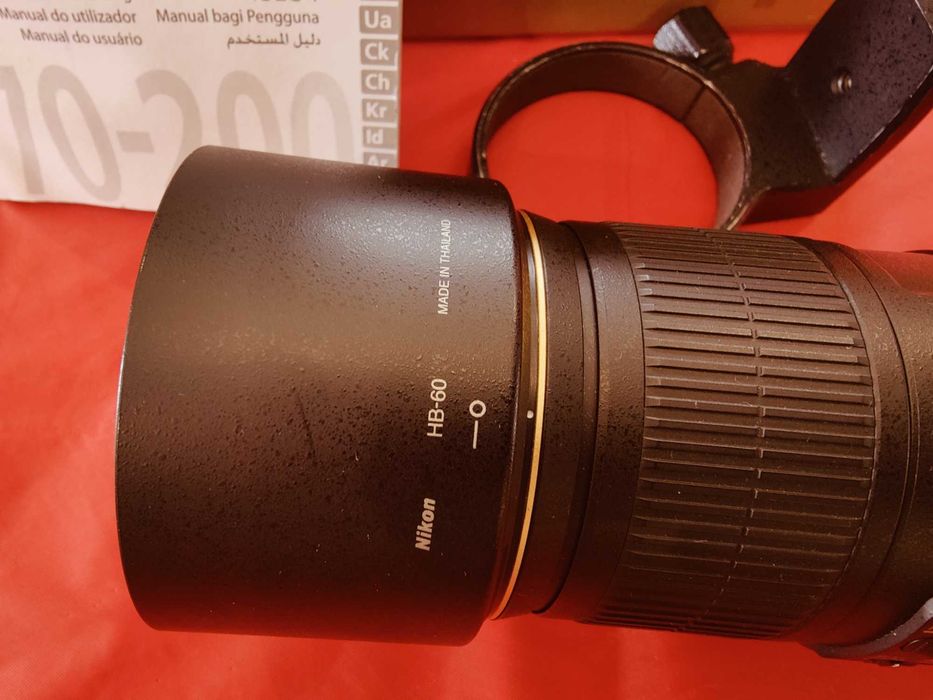 Objetiva full frame Nikon af-s 70-200 f/4 G VR