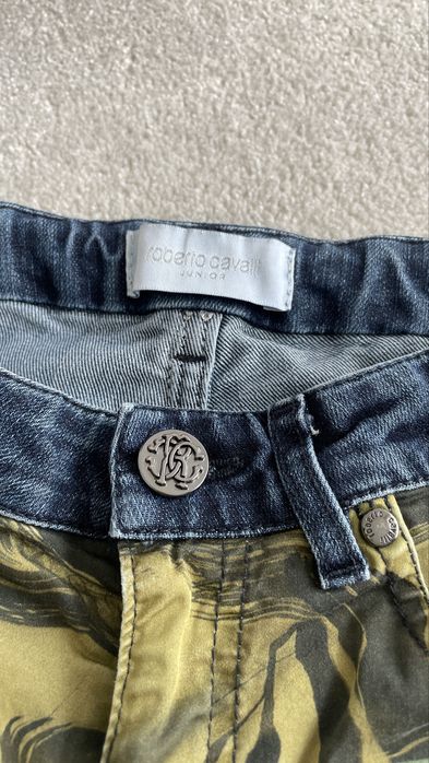 Spodnie jeansy Roberto Cavalli