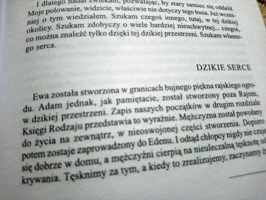 Dzikie serce (mężczyzny i nie tylko). John Eldredge.