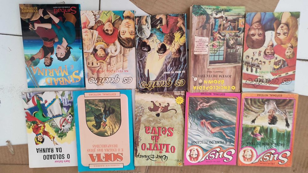 Lote 57 livros de Literatura Juvenil