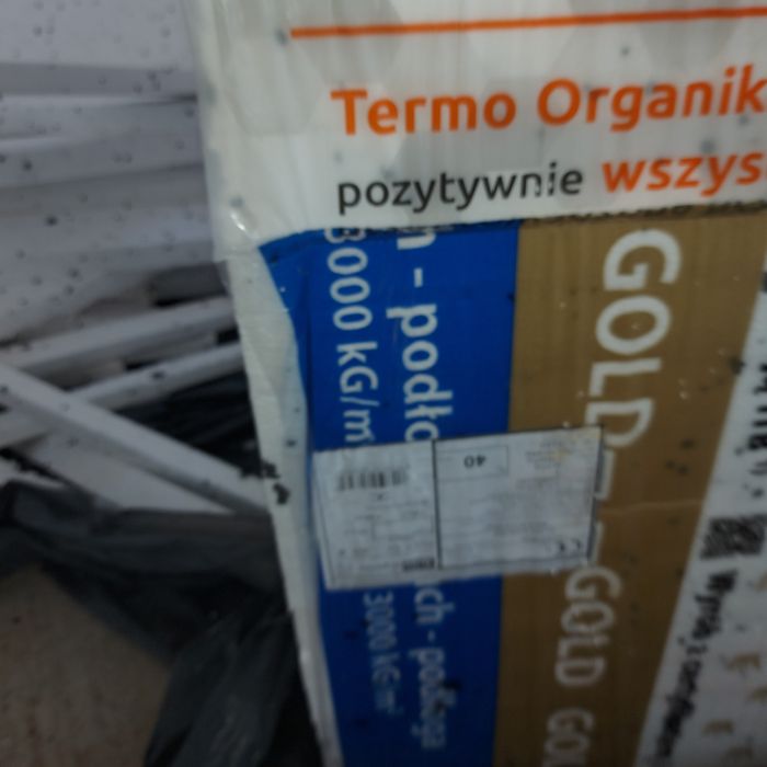 Styropian 4cm dach podłoga