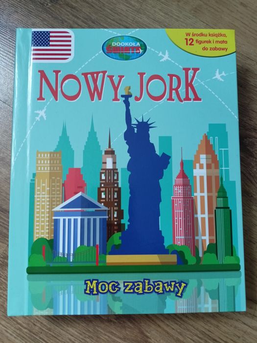 Dookoła świata Nowy Jork mapa figurki ciekawostki