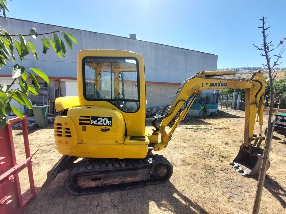 Mini giratoria komatsu pc20r