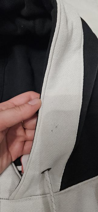 Bluza nike czarno biała