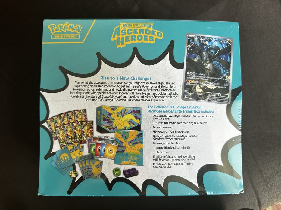 Pokemon Ascended heroes Etb selada