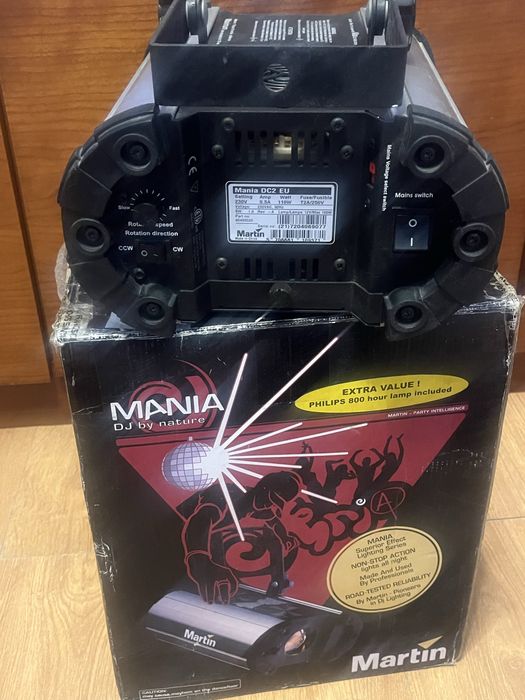 Projetores Dj Mania Martin