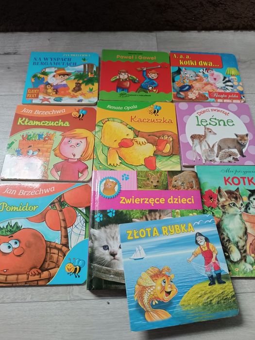 Książeczki dla dzieci (17sztuk)