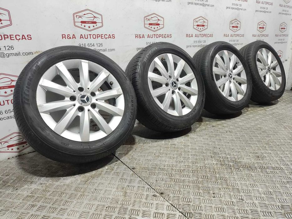 Conjunto Jantes R16 Mercedes Benz Classe A W176 Original