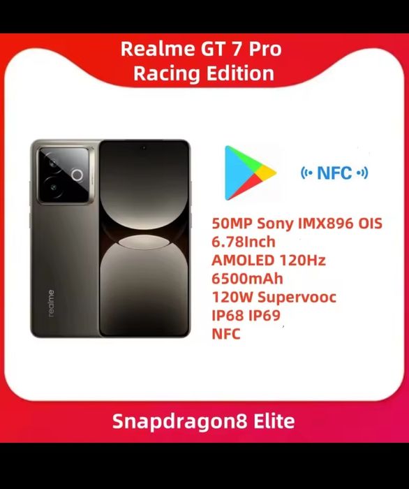 Realme GT 7 Pro Racing Edition 512 Gb/Snapdragon 8 Elite