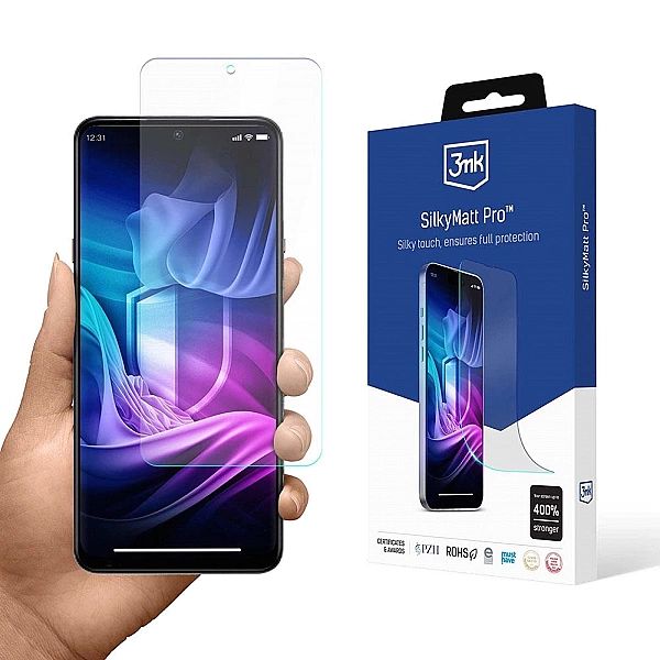 Folia matowa 3mk Silky Matt Pro na Redmi Note 12/4G