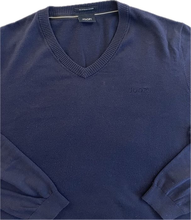 Sweter v-neck Joop kaszmir roz. M