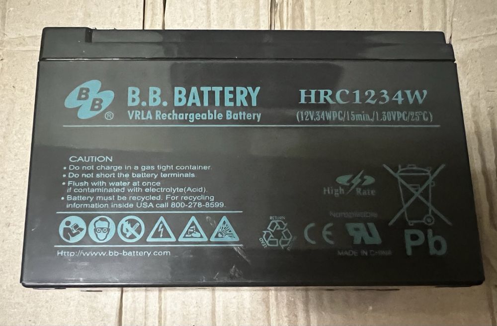 AGM аккумулятор 12v 9Ah