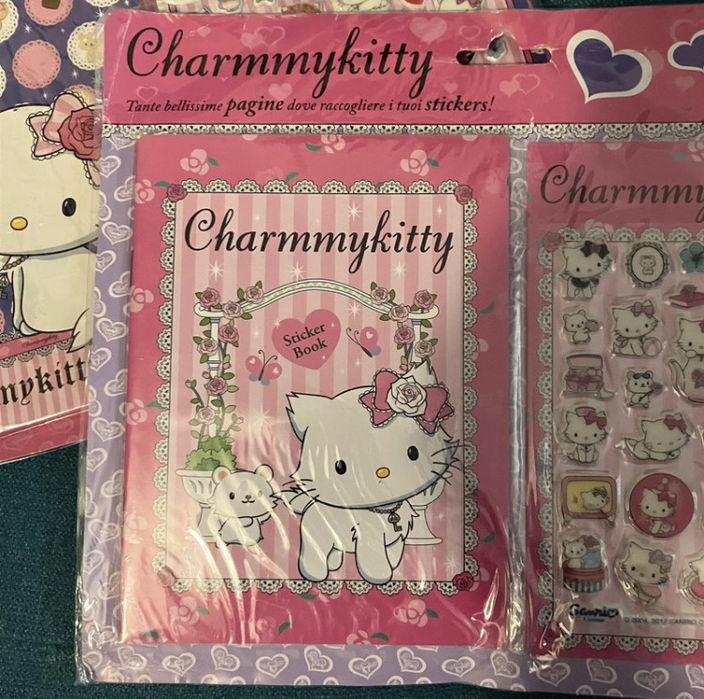 naklejki charmmy kitty różowe (1 arkusz)