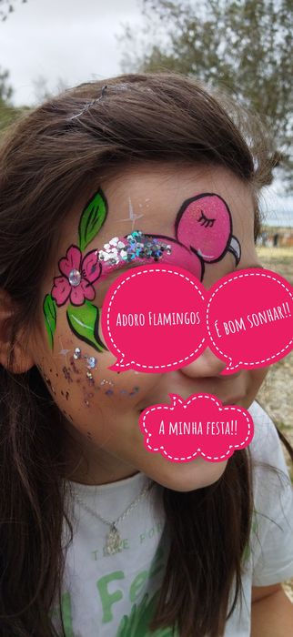 Pinturas faciais e jogos tradicionais