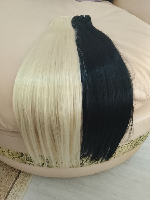 Волосся для нарощування, БЛОНД,біо