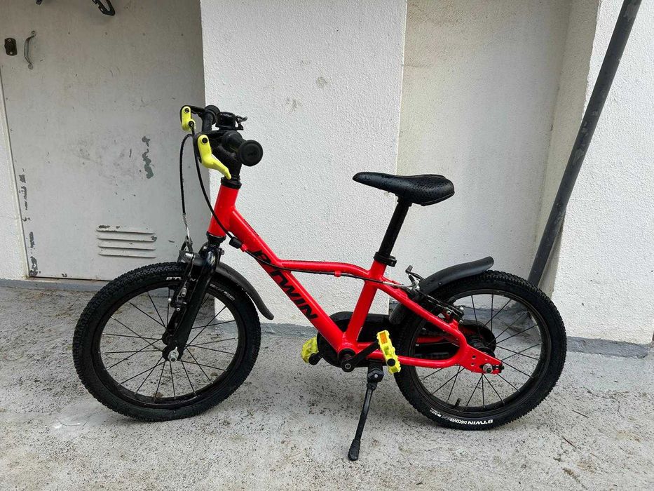 Bicicleta Criança roda 16" Premium: Alumínio muito leve