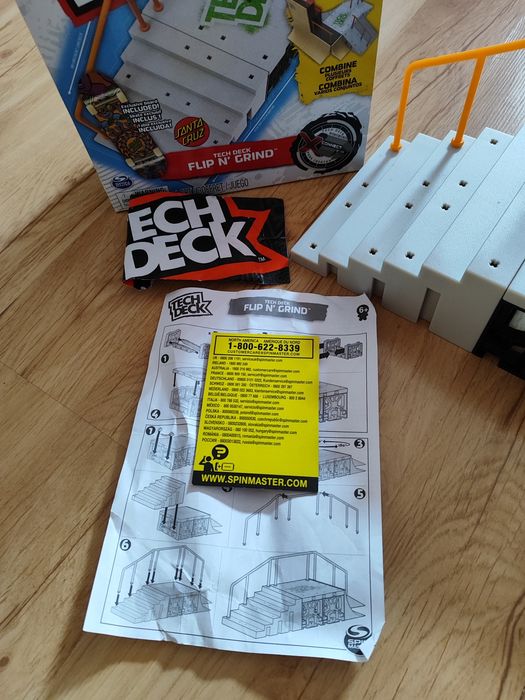 Tech Deck Rampa, deskorolka