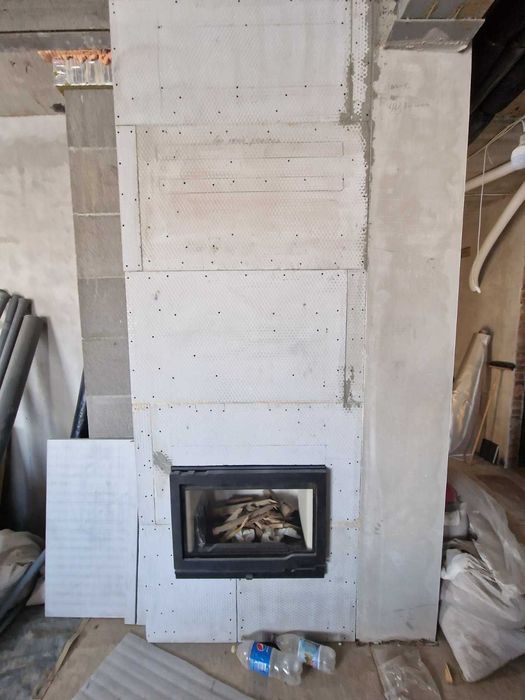 Монтаж; димохід, камін будь-якої складності з водян.,повітр. опаленням