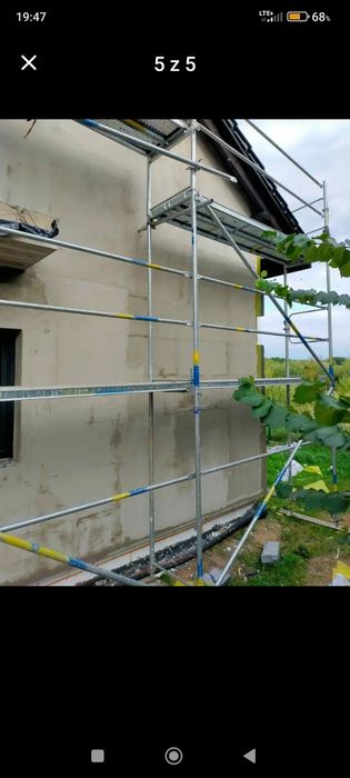 Rusztowania elewacyjne  120 m2