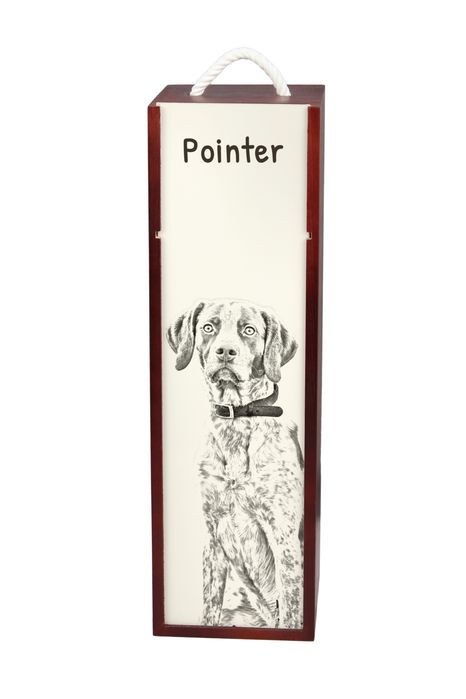 Pointer II pudełko na wino z psem Art-Dog