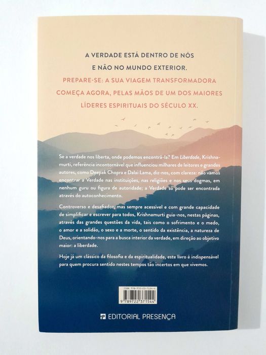 Livro: J. Krishnamurti - Liberdade (2ª Edição)