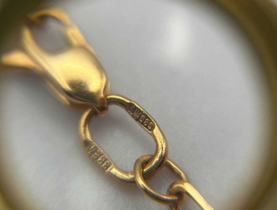 Золотий ланцюжок з хрестиком, вага 6,65 грам, артикул 35