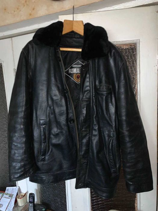 Куртки кожа  ,ткань Финляндия , Италия ROMANOFF , дубленка замша