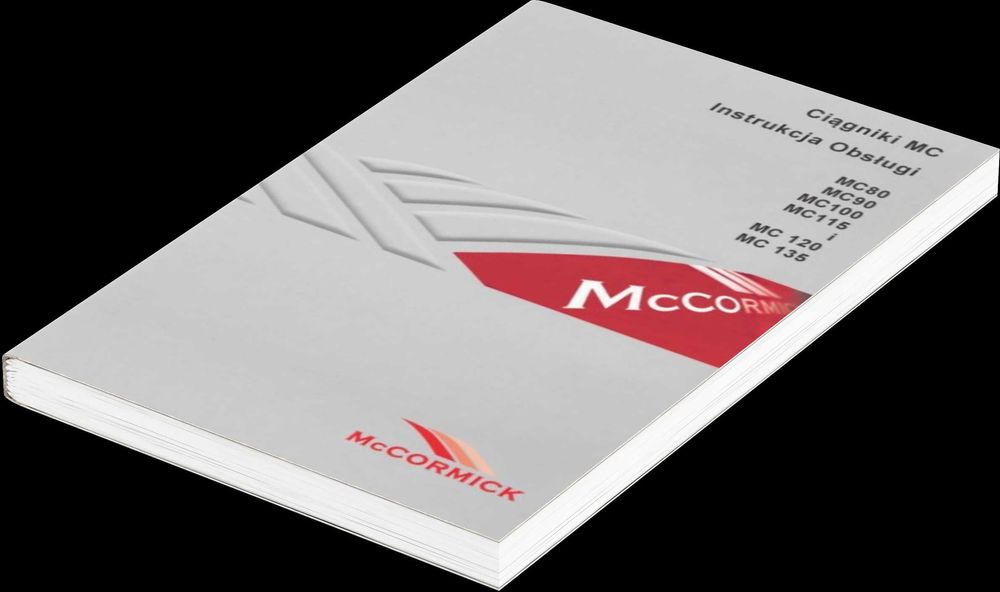 Instrukcja obsługi McCormick Mc 100  115 Cormick MC100 MC115