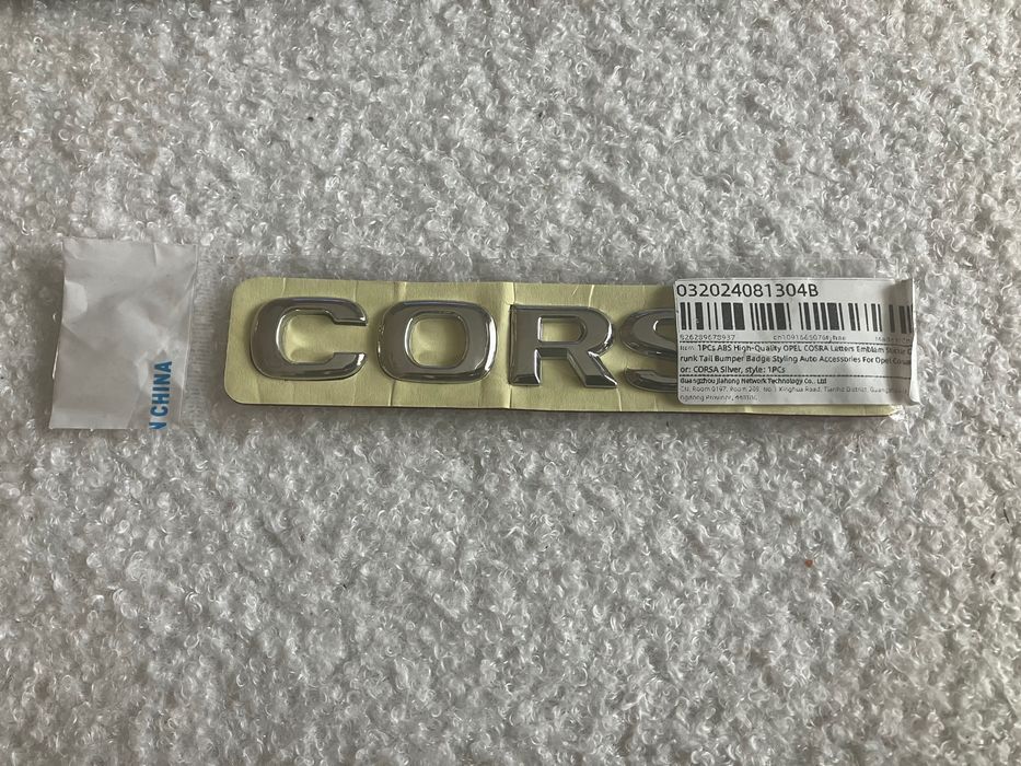 Letras Opel CORSA novas