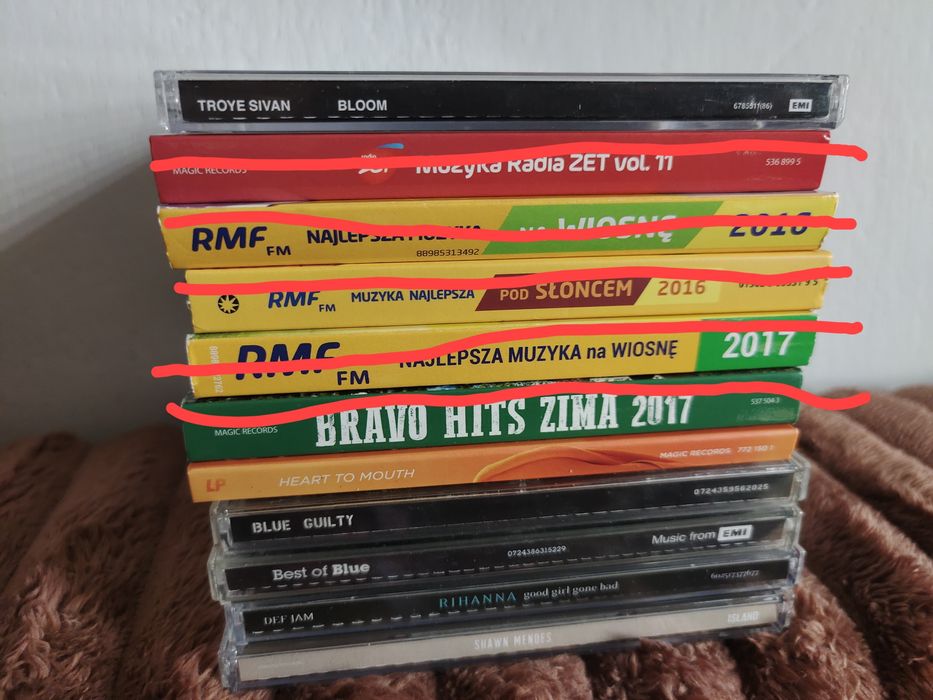 Płyty z muzyką CD