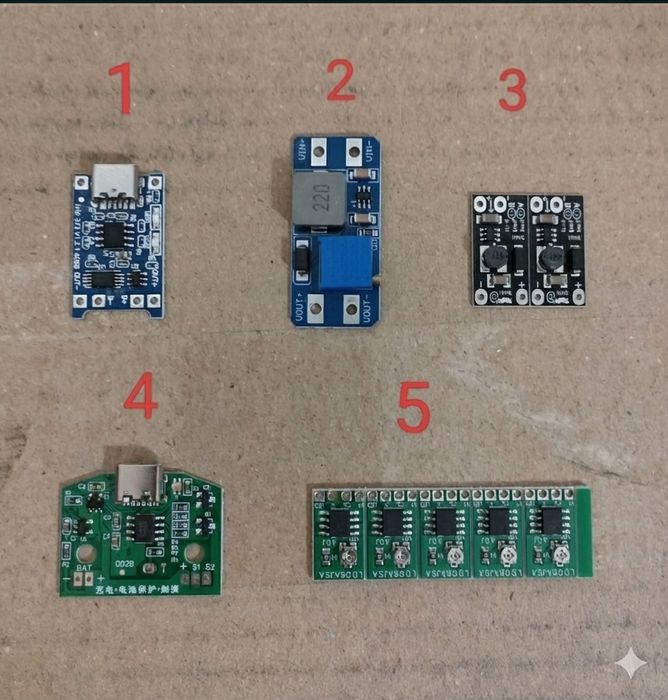Плати заряду/ драйвери світлодіодів/DC DC перетворювачі