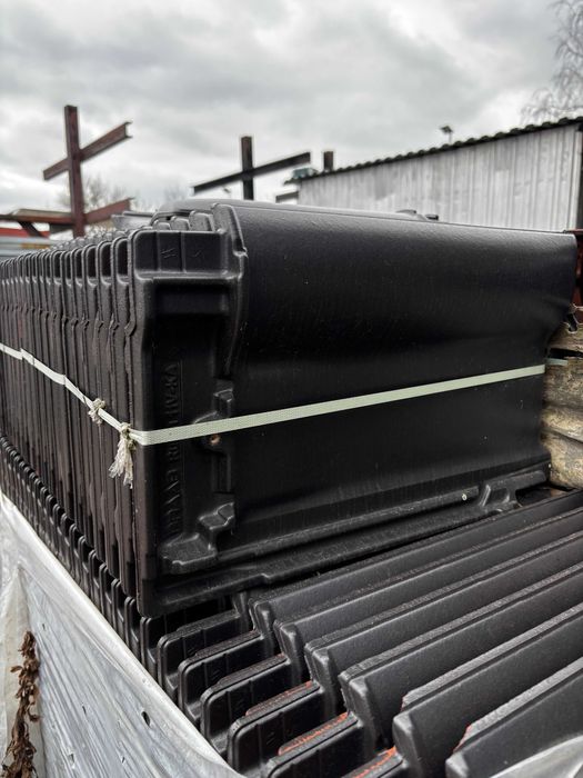 Dachówka ceramiczna BRAAS - Rubin 11V-KA antracytowa angoba [od ręki]