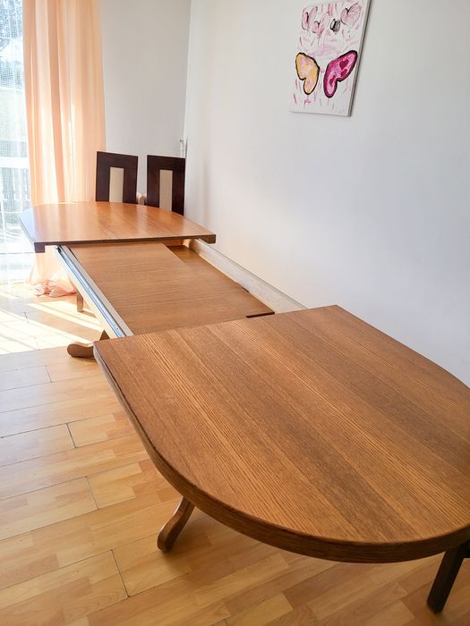 Stół dębowy rozkładany