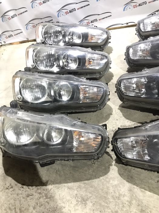 Mitsubishi lancer x Лансер х Фара Коректор фари Стоп