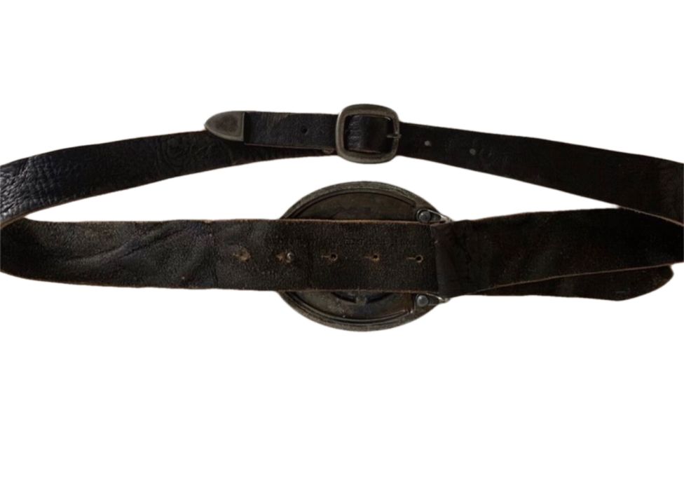 Cinto pele preto Gas