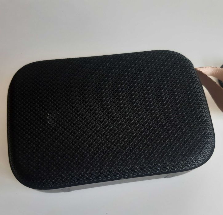 Mini Coluna Som Bluetooth 3W USB microSD Rádio FM Nova