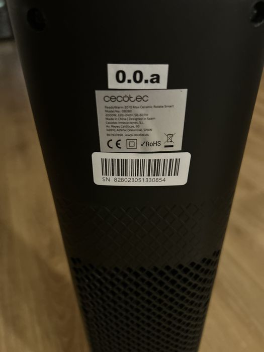 Aquecedor Cetotec - ceramica